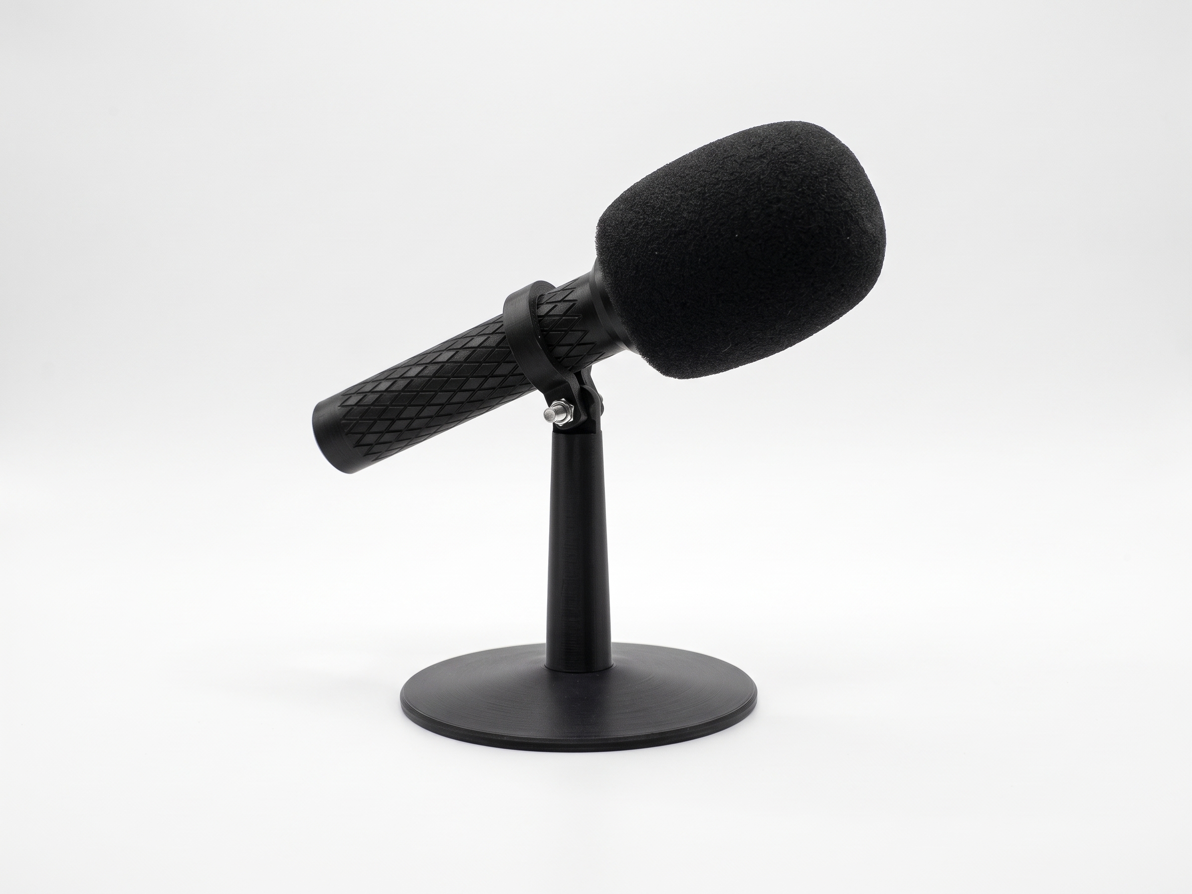 Microphone and stand for Hollyland Lark M2 3D Model Preview